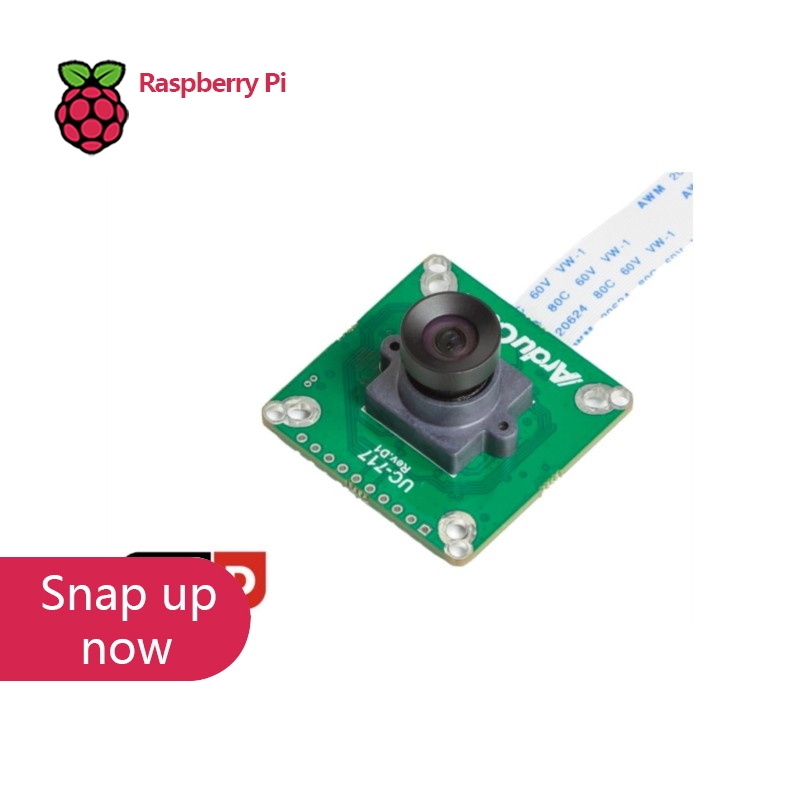 Raspberry Pi Global Shutter Camera Imx296 - Arducam IMX296 1.58MP モノグローバルシャッターカメラ、M12 レンズ Raspberry