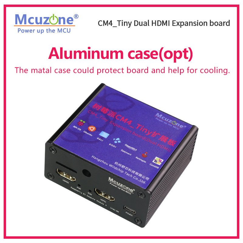 RPi CM4_Tiny 拡張ボード、デュアル HDMI、ギ - Raspberry Pi Compute Module 4 Dual Camera Board のレビューと価格