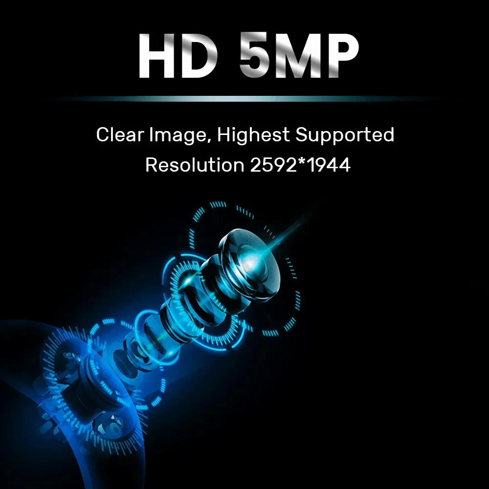 ラズベリーパイゼロ用カメラモジュール,広角6cm,魚眼レンズ - Raspberry Pi Hq Camera Microscope Lens のレビューと価格